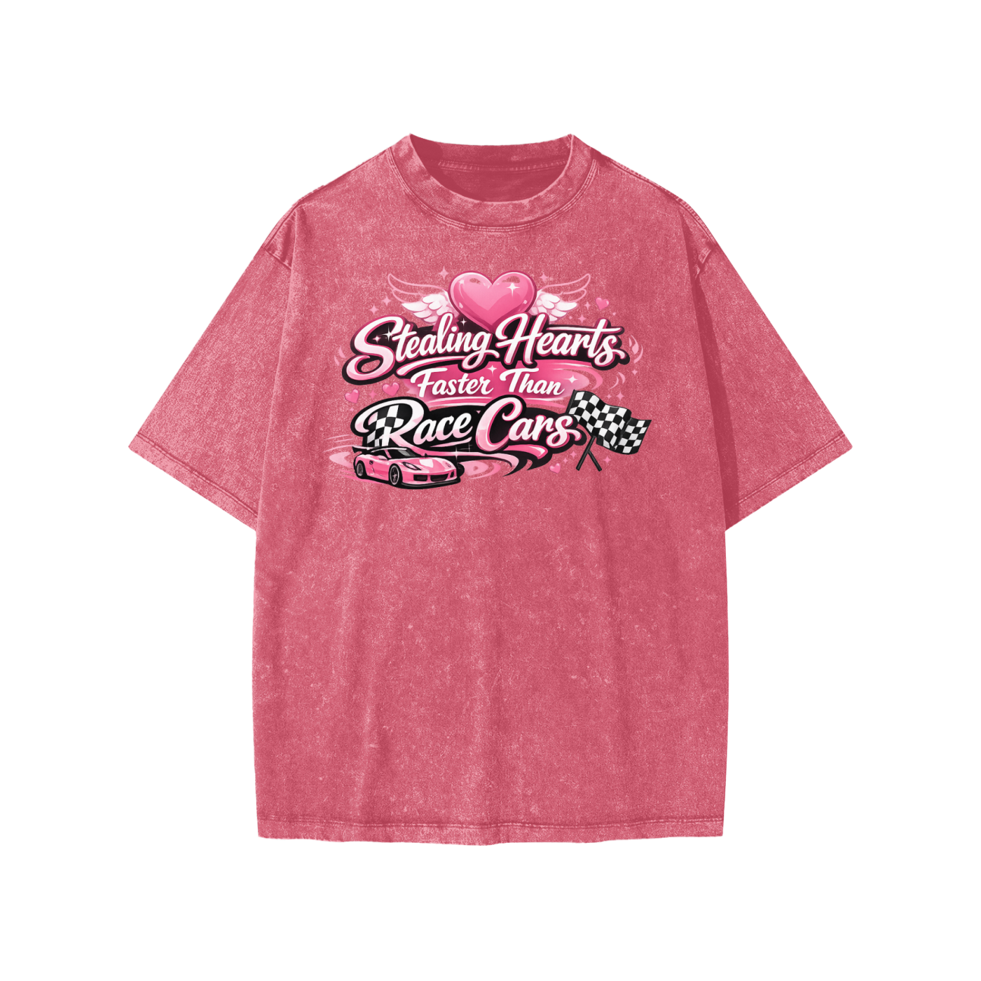 Stealing hearts faster then race cars Kids' T-Shirt