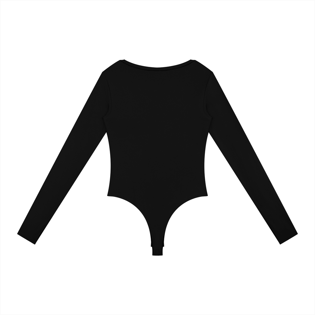 BaddieBliss Long Sleeve Yoga Bodysuit