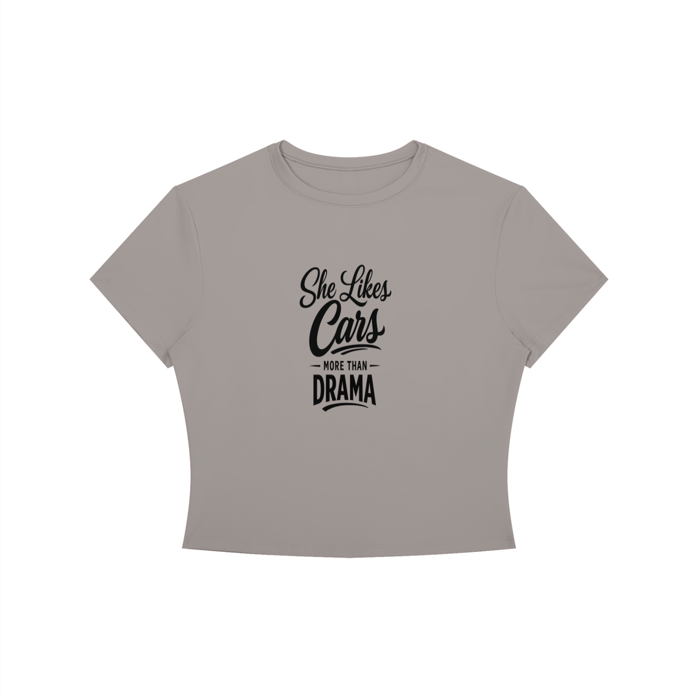 Women's Crewneck Crop T-Shirt