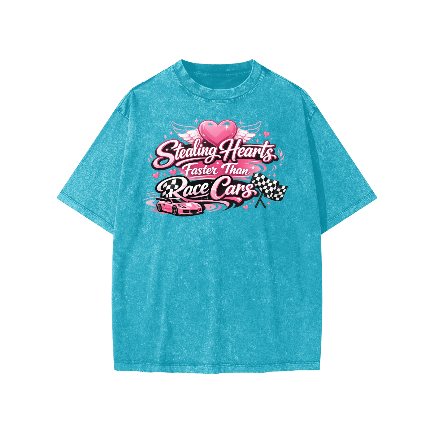 Stealing hearts faster then race cars Kids' T-Shirt