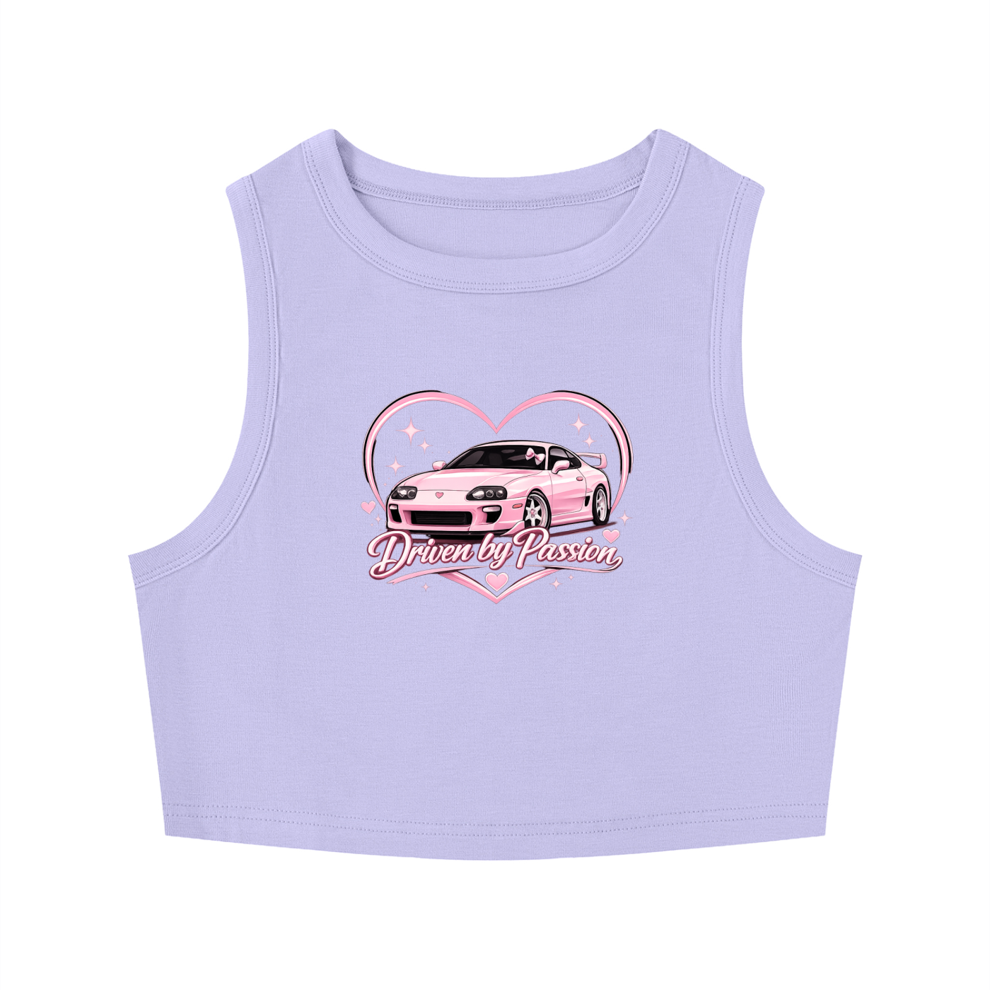 Women's Tight Crewneck Crop Tank Top
