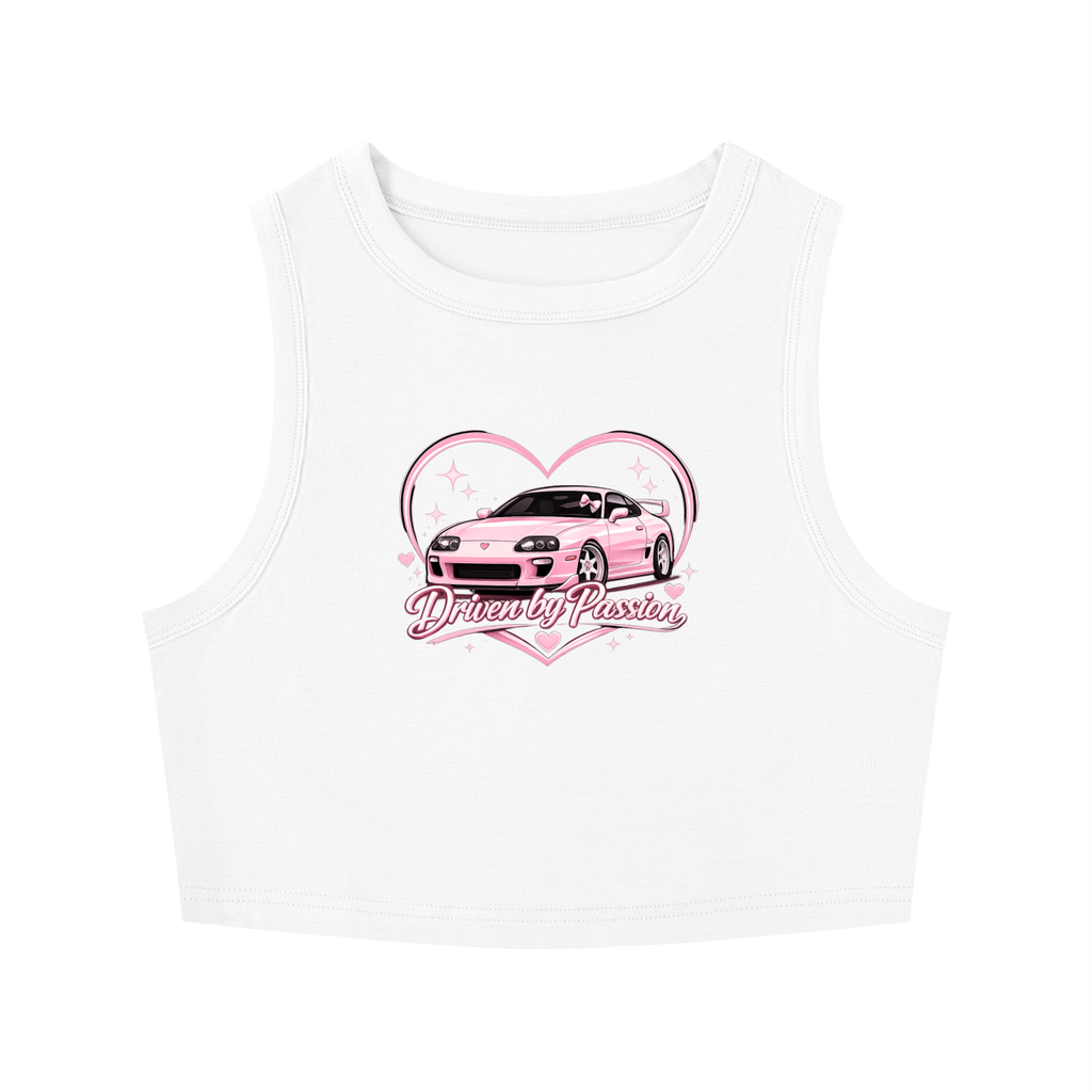 Women's Tight Crewneck Crop Tank Top