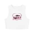 Women's Tight Crewneck Crop Tank Top
