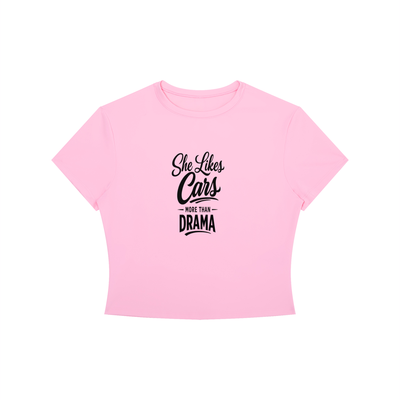 Women's Crewneck Crop T-Shirt