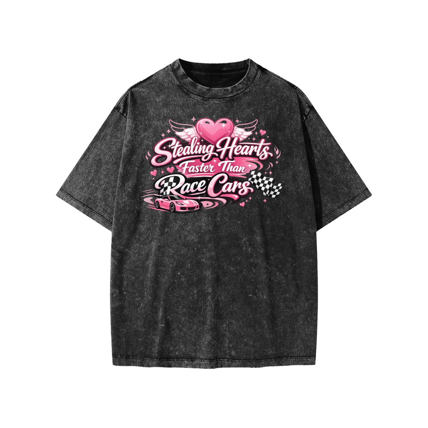 Stealing hearts faster then race cars Kids' T-Shirt
