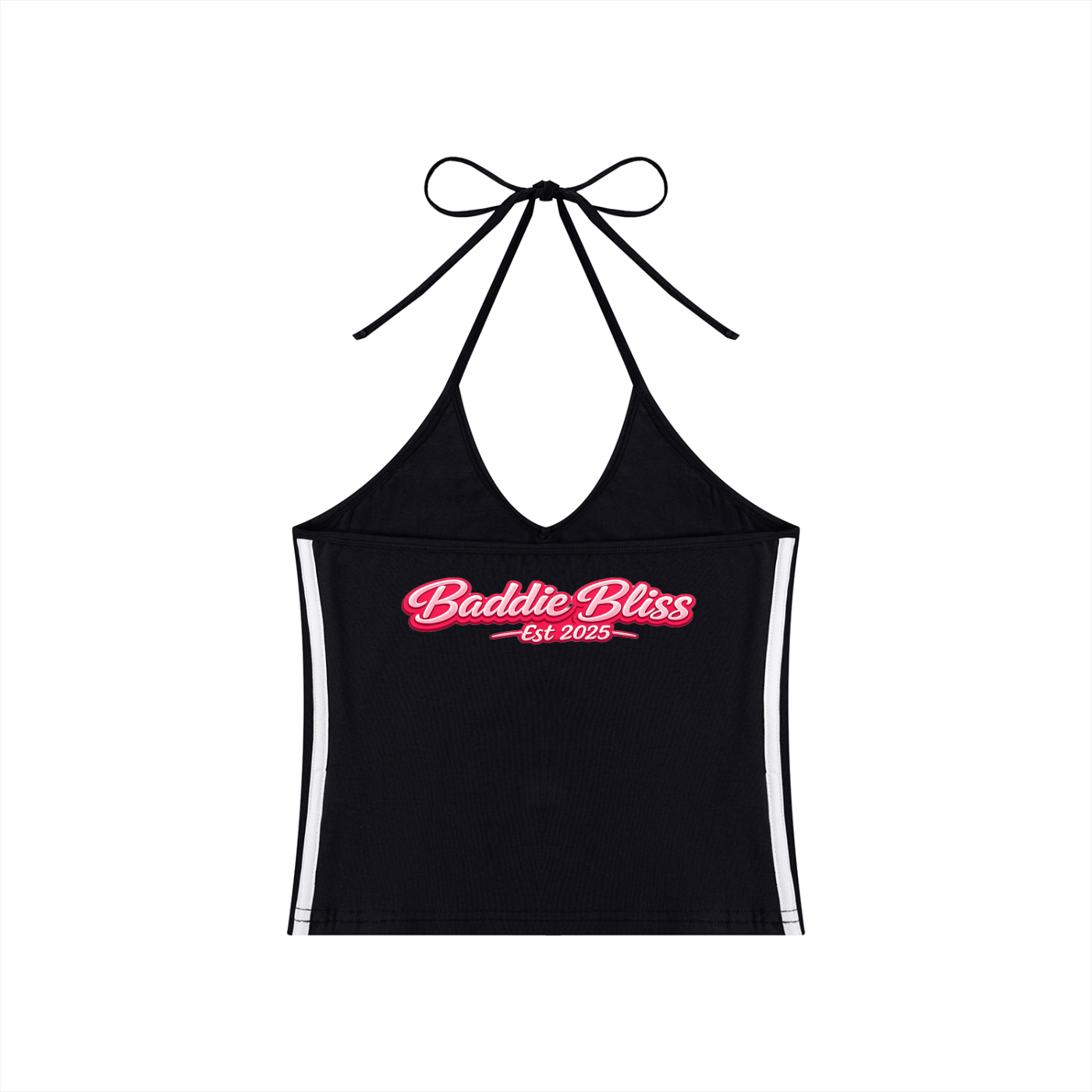 BaddieBliss Halter Crop Tank Top